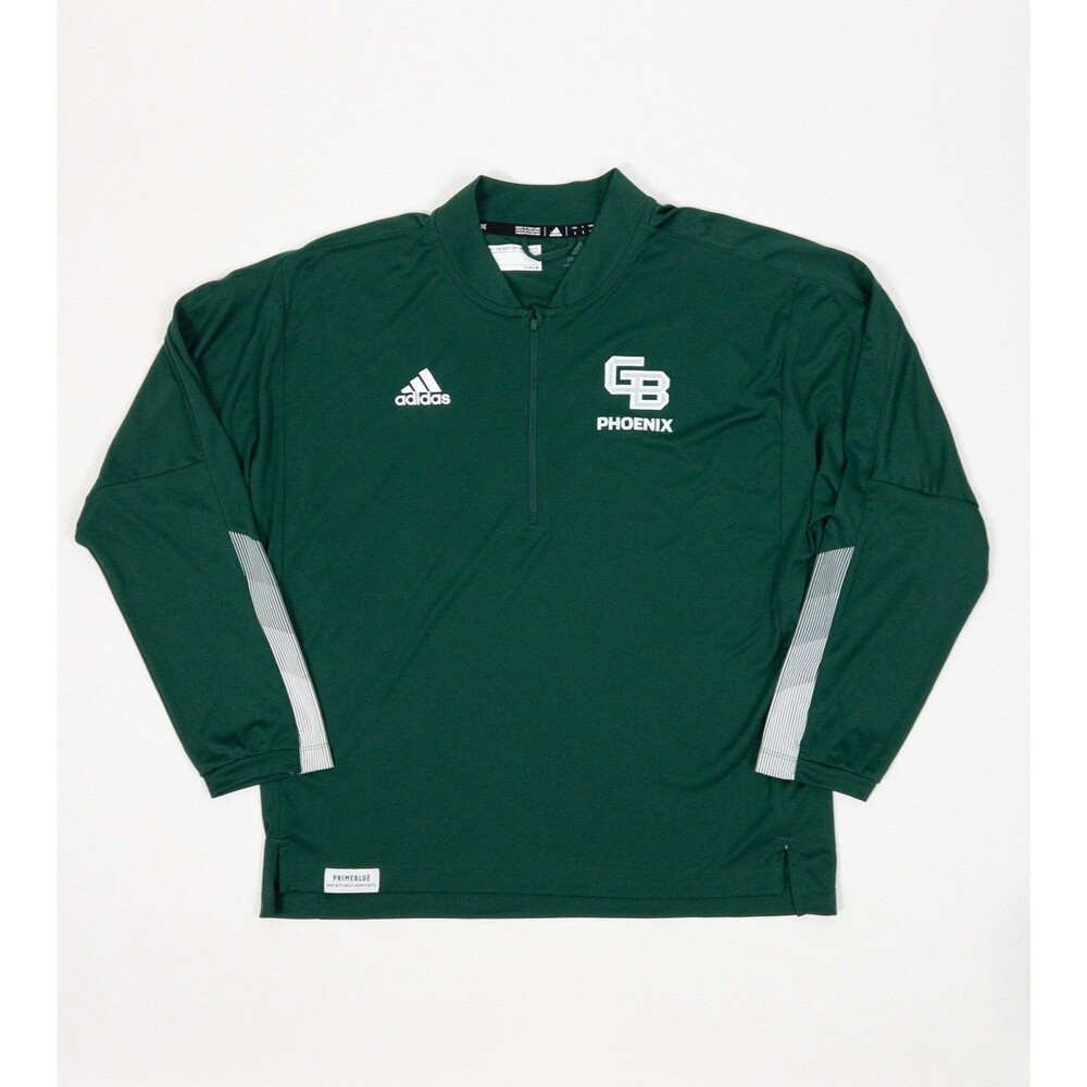 Adidas Prime Blue Men’s Size Large UWGB Phoenix 1/4 Zip!